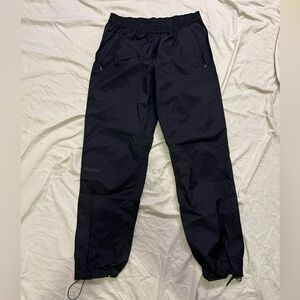 Marmot Black Men’s Rain Pants Large